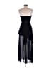 Unbranded 100% Polyester Black Cocktail Dress Size M - photo 2