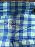 Vineyard Vines Performance Checkered-gingham Blue Long Sleeve Button-Down Shirt Size 12 - 14 - photo 3