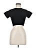 Unbranded Black Short Sleeve Turtleneck Size M - photo 1