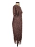 Mikarose 100% Polyester Brown Cocktail Dress Size XS - photo 4