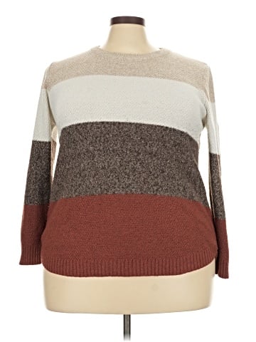 Pink Clover Pullover Sweater (view 1)