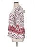 Roberta Roller Rabbit 100% Viscose White 3/4 Sleeve Blouse Size XL - photo 5