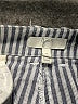 Joie 100% Cotton Stripes Gray Shorts Size 8 - photo 3