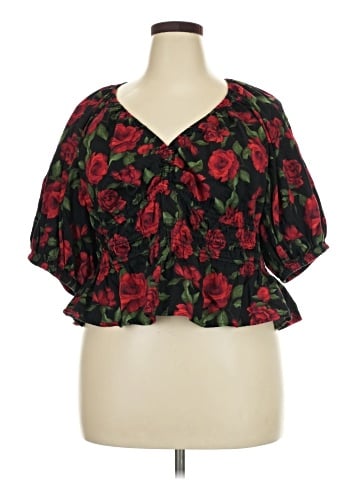 Old Navy Short Sleeve Blouse (view 1)
