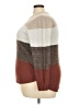 Pink Clover 100% Polyester Color Block Brown Pullover Sweater Size 2X - photo 5