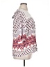 Roberta Roller Rabbit 100% Viscose White 3/4 Sleeve Blouse Size XL - photo 4