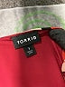 Torrid 100% Polyester Red Sleeveless Blouse Size 1X Plus (1) - photo 7