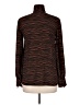 Warehouse 100% Polyester Animal Print Brown Long Sleeve Blouse Size 6 - photo 2