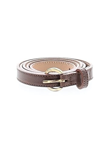 Garnet Hill Leather Belt (view 1)