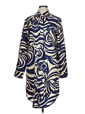 Pink Tartan Casual Dress (view 1)