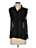 Silence and Noise 100% Polyester Black Sleeveless Blouse Size M - photo 1
