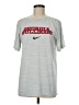 Nike 100% Polyester Silver Gray Active T-Shirt Size M - photo 1