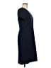 J.Crew Solid Blue Casual Dress Size 6 - photo 4