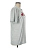 Nike 100% Polyester Silver Gray Active T-Shirt Size M - photo 4