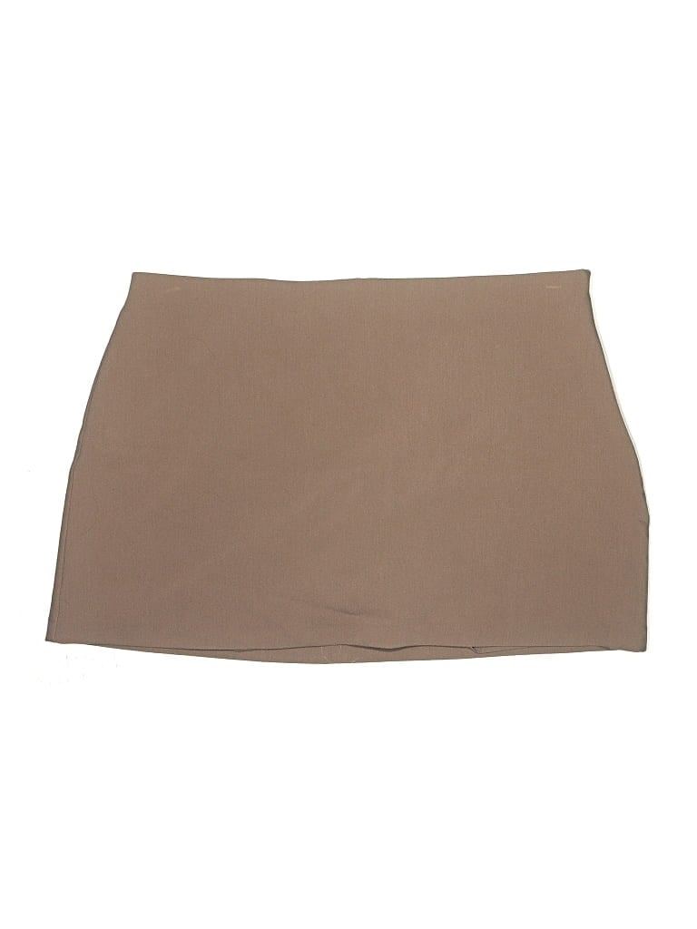 Pre-owned Abercrombie & Fitch Skort In Tan