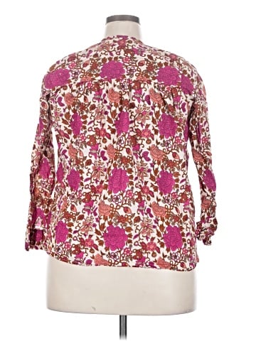 mille Resort & Travel Long Sleeve Blouse (view 2)