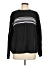 Dockers 100% Cotton Stripes Black Pullover Sweater Size L - photo 1