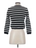 J.Crew 100% Cotton Stripes Black Cardigan Size XXS - photo 2