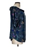 Babaton 100% Polyester Blue 3/4 Sleeve Blouse Size L - photo 4