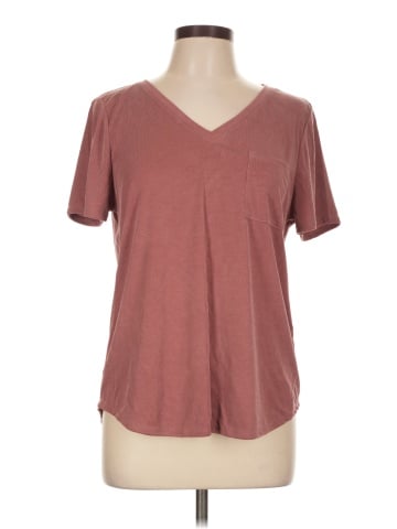 Green Envelope Short Sleeve Top (view 1)