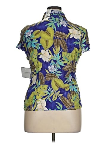 Sag Harbor Short Sleeve Blouse (view 2)