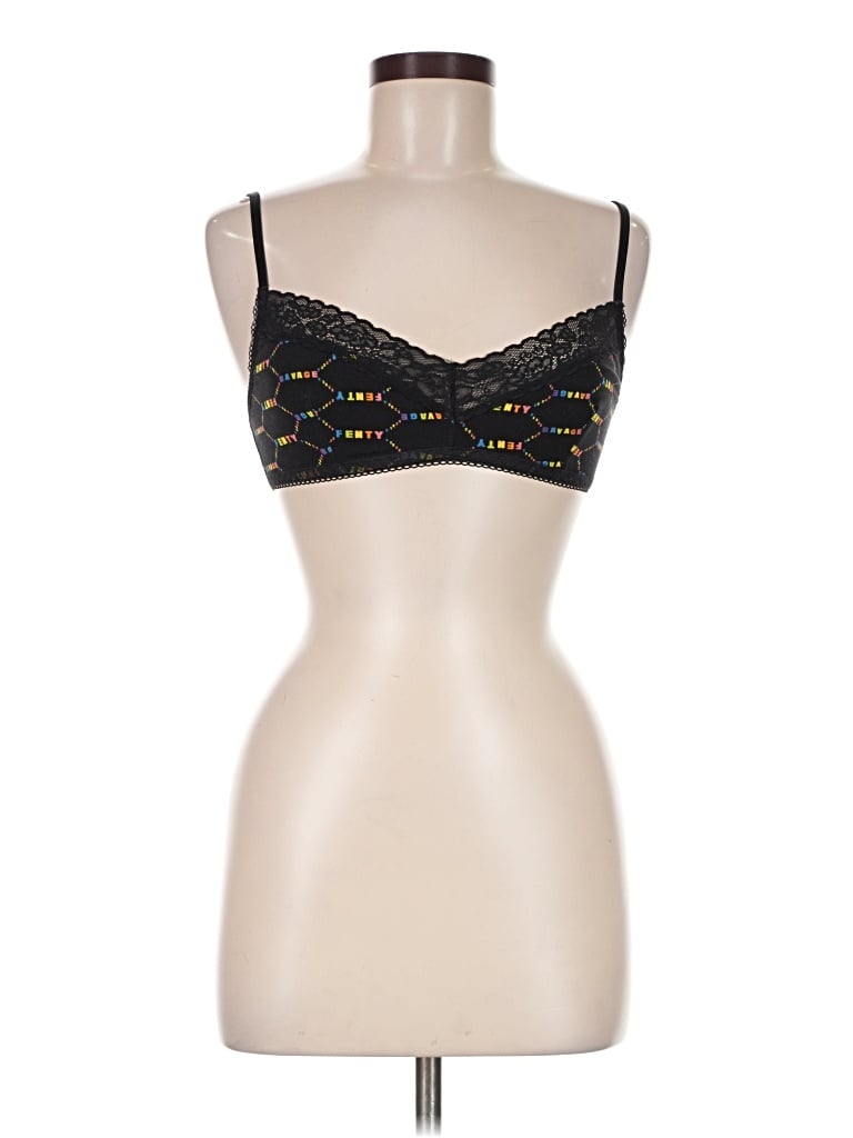 Pre-owned Savage X Fenty Tube Top Black Sweetheart Neckline Tops