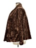 Connected Apparel Animal Print Brown Faux Fur Jacket Size 2X - photo 5