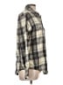 ONNO 100% Acrylic Plaid Gray Long Sleeve Button-Down Shirt Size L - photo 4