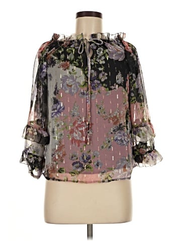 River Island 3/4 Sleeve Blouse (view 1)