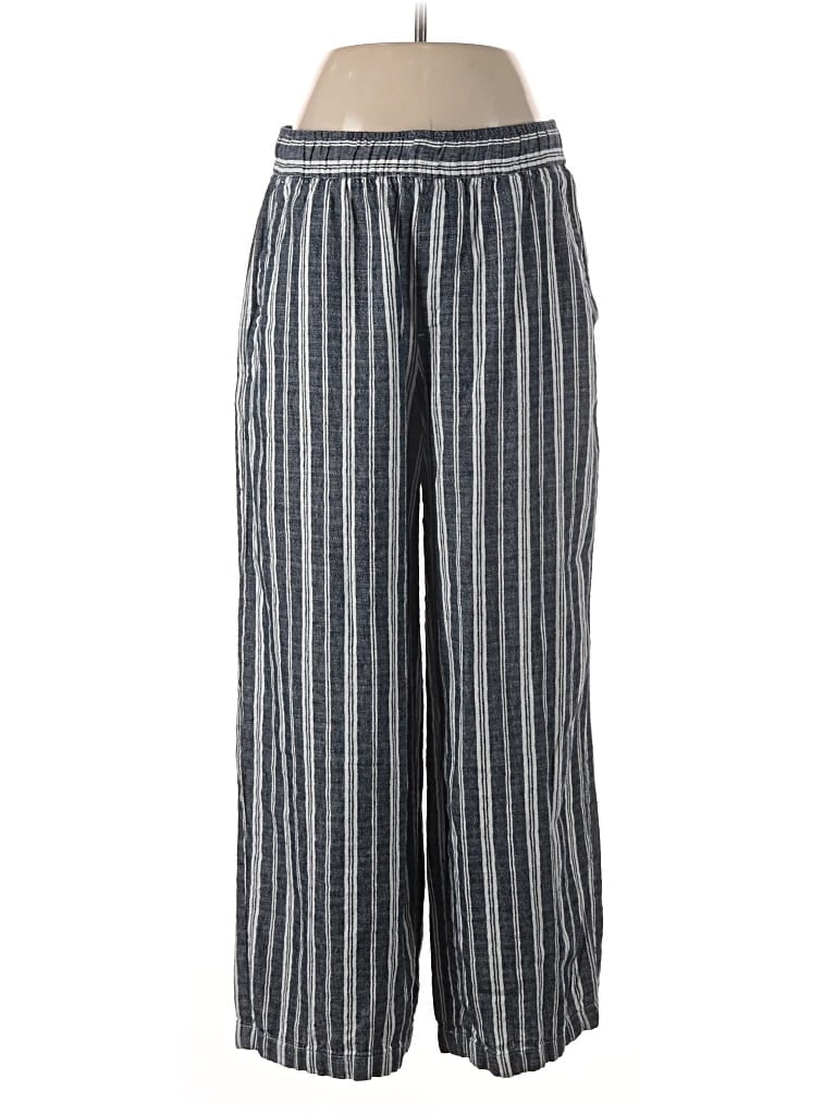 Pre-owned Old Navy Linen Pants In Blue