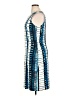 Donna Morgan Graphic Blue Cocktail Dress Size 16 - photo 5