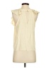Zara Ivory Short Sleeve Top Size S - photo 2