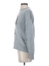 Skull Cashmere Print Gray Pullover Sweater Size S - photo 5