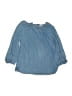 Crewcuts 100% Cotton Blue 3/4 Sleeve Blouse Size 12 - photo 1