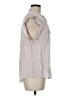 Lovestitch Gray Sleeveless Button-Down Shirt Size M - photo 4