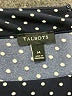 Talbots Polka Dots Black Casual Dress Size 14 - photo 7