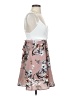 Unbranded Floral Pink Cocktail Dress Size S - photo 4