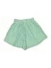 Lioness 100% Polyester Stripes Green Shorts Size S - photo 2