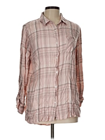 Cato Long Sleeve Button-Down Shirt (view 1)