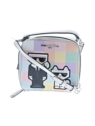 Karl Lagerfeld Paris Leather Crossbody Bag (view 1)