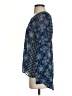 Red Camel 100% Polyester Blue Long Sleeve Blouse Size XS - photo 5