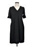 Unbranded 100% Polyester Solid Black Casual Dress Size S - photo 1