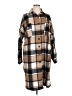 Fashion 100% Polyester Brown Coat Size XL (estimated) - photo 1