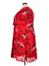 Torrid 100% Rayon Red Casual Dress Size 2X Plus (2) - photo 5