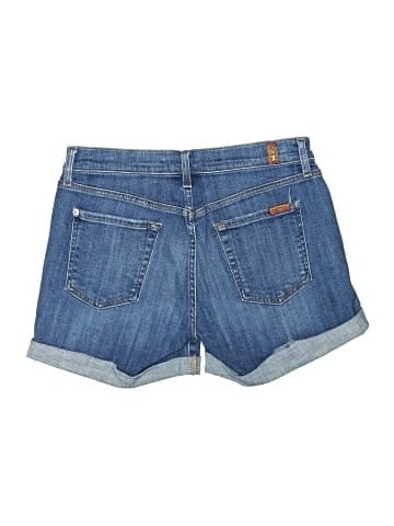7 For All Mankind Denim Shorts (view 2)
