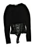 ASOS Design Black Long Sleeve Top Size 2 - photo 1