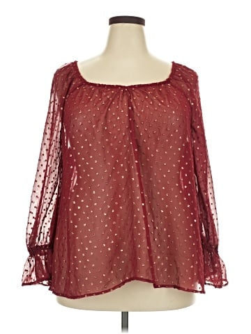 Lane Bryant 3/4 Sleeve Blouse (view 1)