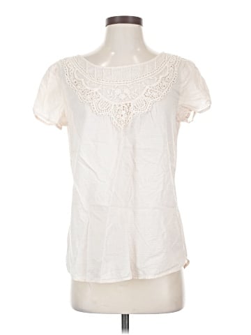 Ann Taylor LOFT Short Sleeve Blouse (view 1)
