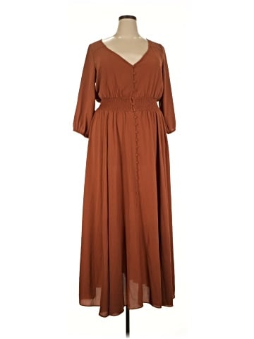 City Chic Casual Dress (view 1)