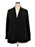 89th & Madison Black Cardigan Size 2X - photo 1